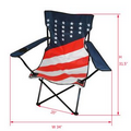 American Flag Folding Chair